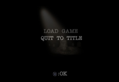 Game Over Screen Kings Field IV PS2