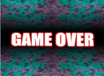 Game Over Screen Marvel vs Capcom 2 PS2