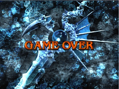 Game Over Screen SoulCalibur III PS2