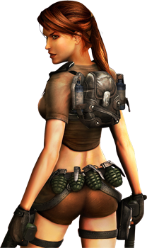 Lara Croft Render