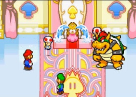Mario & Luigi Superstar Saga Screen