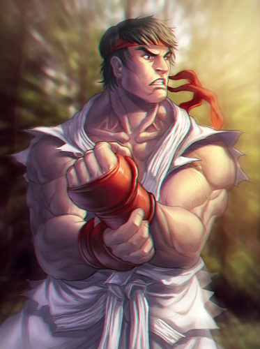 Ryu from Street Fighter 3D