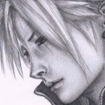 Cloud Strife Final Fantasy VII Fan Art by B-AGT