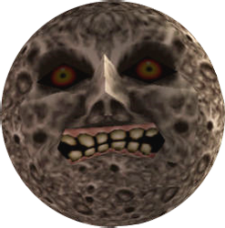 Moon from Majoras Mask Render