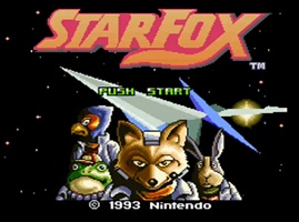 Star Fox Startscreen
