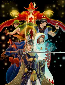 Final_Fantasy Warriors of Light by_iangoudelock