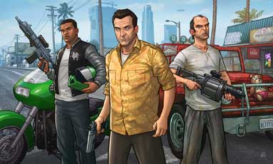 Grand Theft Auto 5 Art by PB