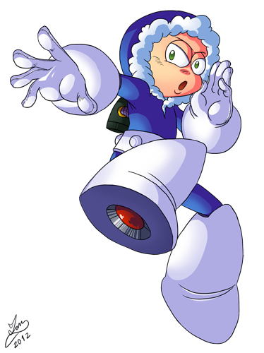 Ice Man Robot Master 
