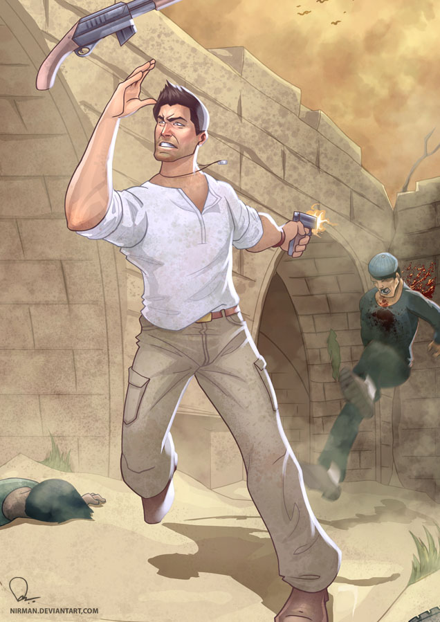 Nathan Drake in Action!