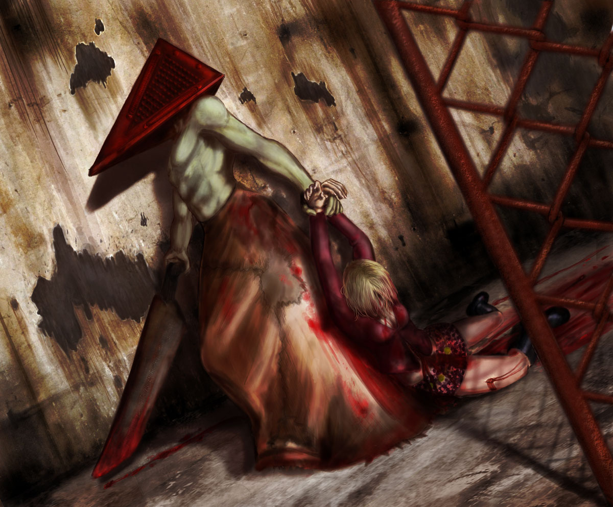 This Pyramid Head fanart is awesome! (Source in the comments) : r/silenthill