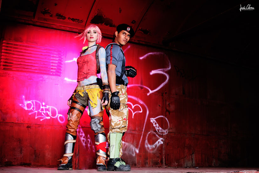 Borderlands 2 cosplay of Lilith and Roland