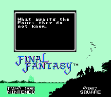 Final Fantasy I NES Opening