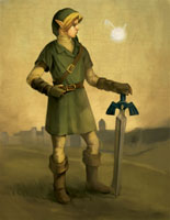 Link from Zelda by Elizabeth Sherry