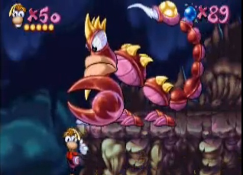 Mr Skops Rayman Boss Fight Screenshot