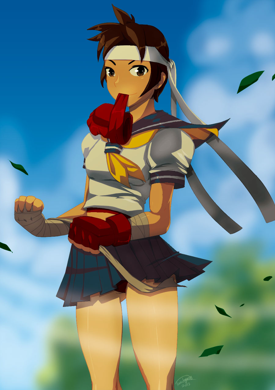Sakura Kasugano Street Fighter Girl 