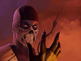 Scorpion Mortal Kombat Artwork by Sergey Svistunov