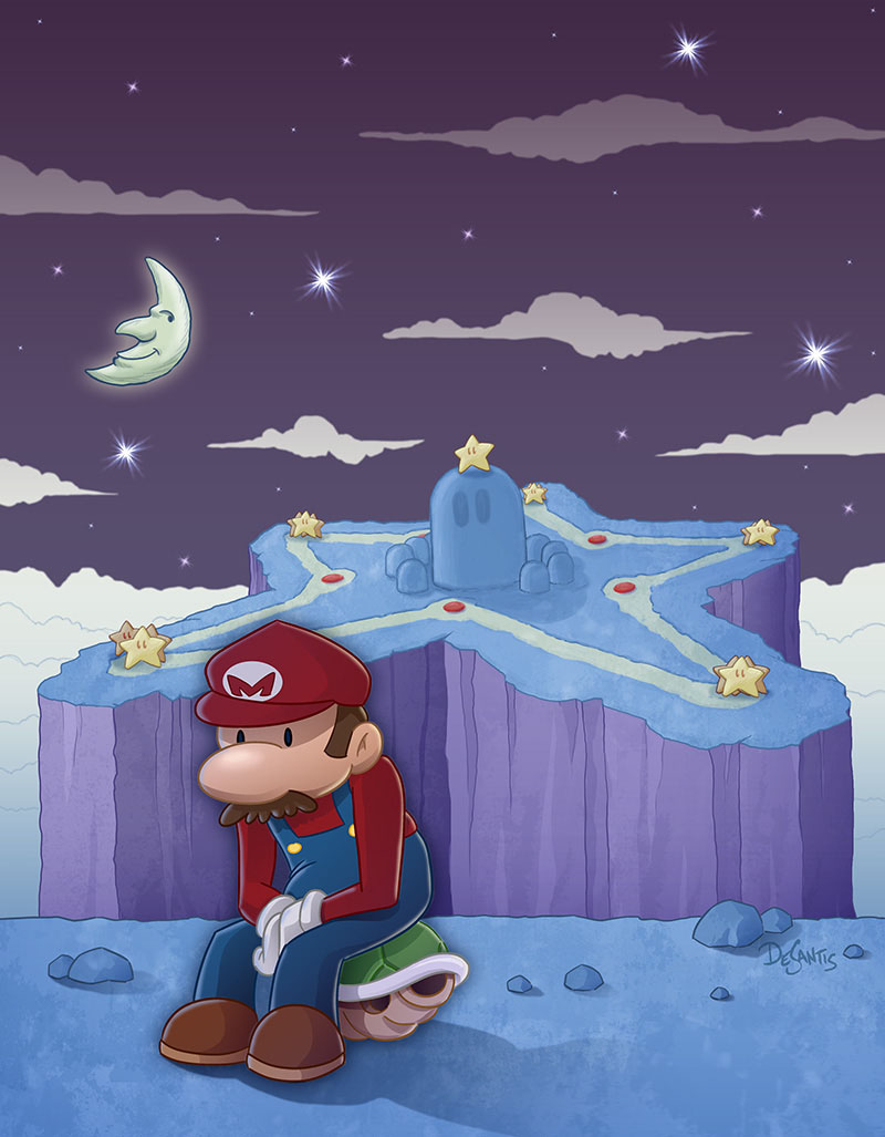 Super Mario World star_road_by Eric DeSantis