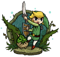 Zelda WW HD Forbidden Woods 