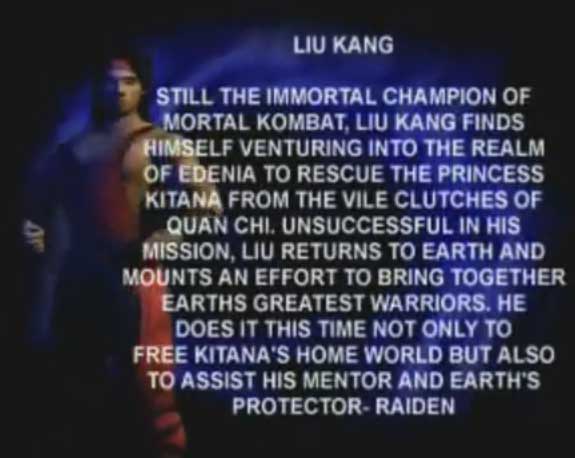 Liu Kang MK4 Bio