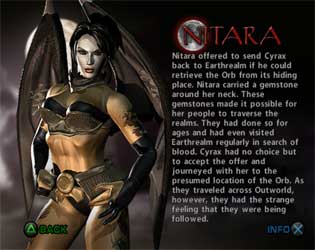 Nitara Mortal Kombat Deadly Alliance MKDA Bio Profile Alt