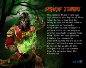 Shang Tsung MKDA Bio Profile