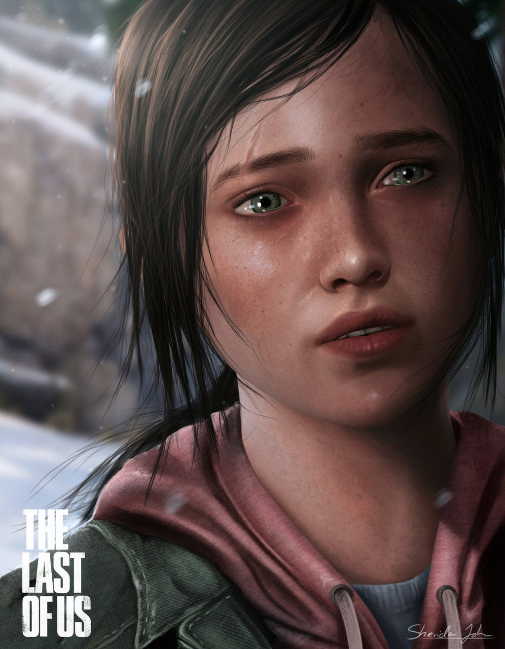 Ellie – The Last of Us Fanart by Ray Thuc Le – zbrushtuts