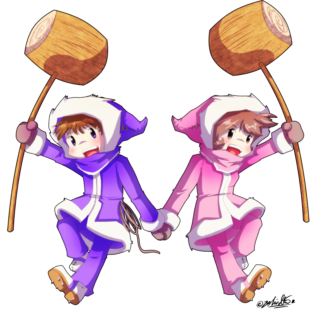 The Ice Climbers Render Art by TamarinFrog