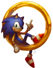 Sonic the Hedgehog Sega by Ry-Spirit