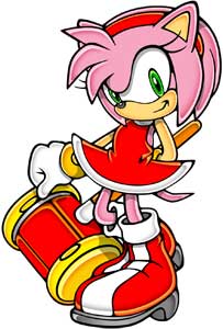 Amy Rose Sonic Advance Game Art