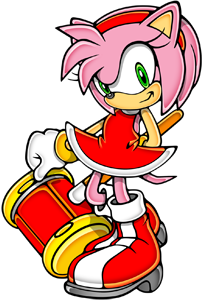 Amy Rose on Game Art HQ