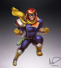 Captain Falcon Smash Bros