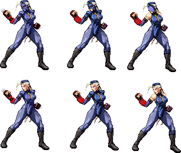 Decapre from Street Fighter Sprite Art by Felolop