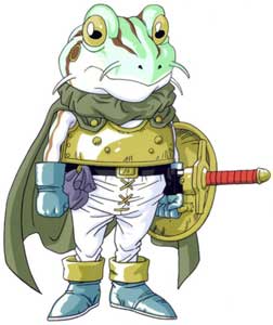 Glenn the Frog Chrono Trigger Game Art from 1995
