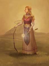 Princess Zelda TP Painting