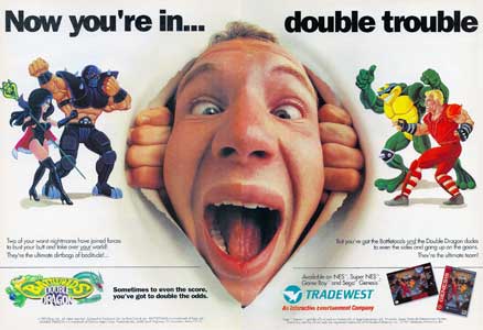 Battletoads and Double Dragon Ad from 1993