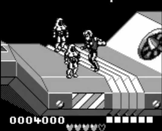 Battletoads and Double Dragon Game Boy Screenshot