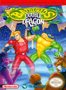 Battletoda & Double Dragon NES Cover Art
