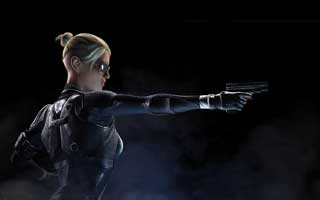 Cassie Cage MKX Official Wallpaper Art