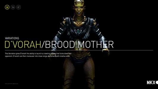 D'Vorah the Brood Mother MKX