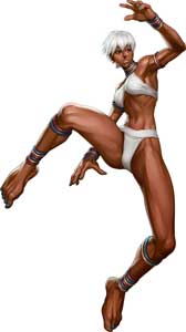 Elena Street Fighter III Online Edition Art