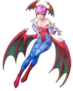 Lilith from Darkstalkers on Game-Art-HQ