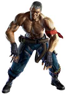 Bryan Fury Tekken 6 BR Game Art
