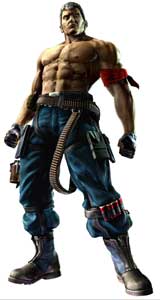 Bryan Fury Tekken 6 Game Art