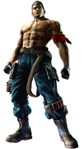 Bryan Fury from Tekken on Game-Art-HQ