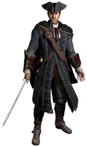 Haytham Kenway Assassins Creed III Game Art