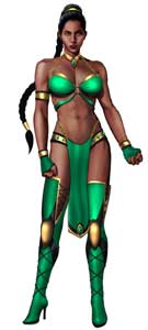 Jade Mortal Kombat 9 Alternate Costume Game Art