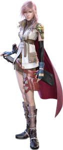 Lightning from FFXIII on Game-Art-HQ
