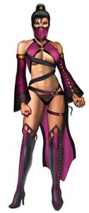 Mileena Alternate Costume Mortal Kombat 9 Official Game Art