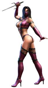 Mileena Mortal Kombat 9 Official Sexy Game Art