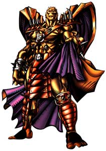 Shao Kahn Mortal Kombat 3 Official Art